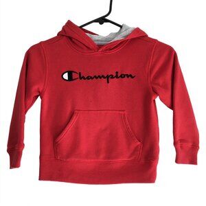 Champion Boys Red Sweatshirt Hoodie Size 5